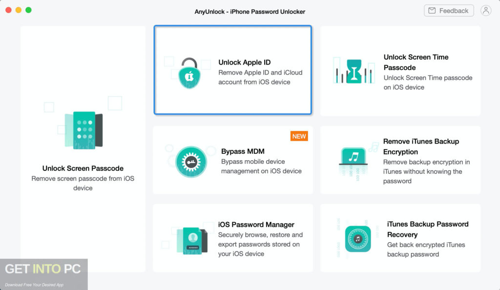 AnyUnlock iPhone Password Unlocker Free Download