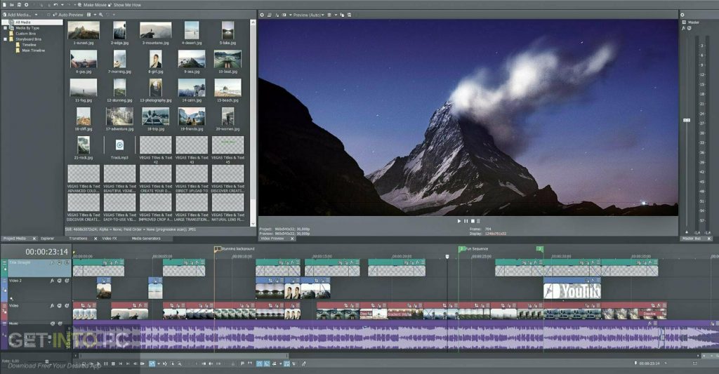 MAGIX VEGAS Movie Studio Platinum 2021 Free Download