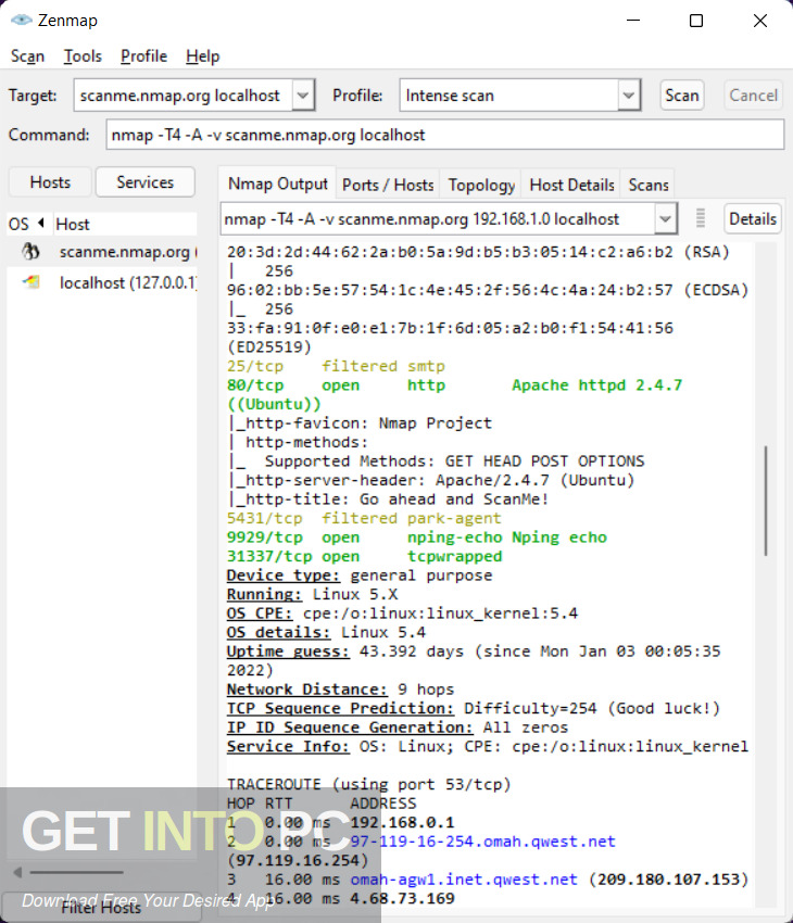 Nmap Security Scanner Free Download