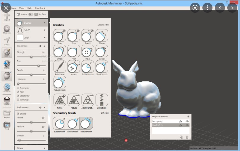 Meshmixer Download Free for Windows 7, 8, 10 Get Into Pc