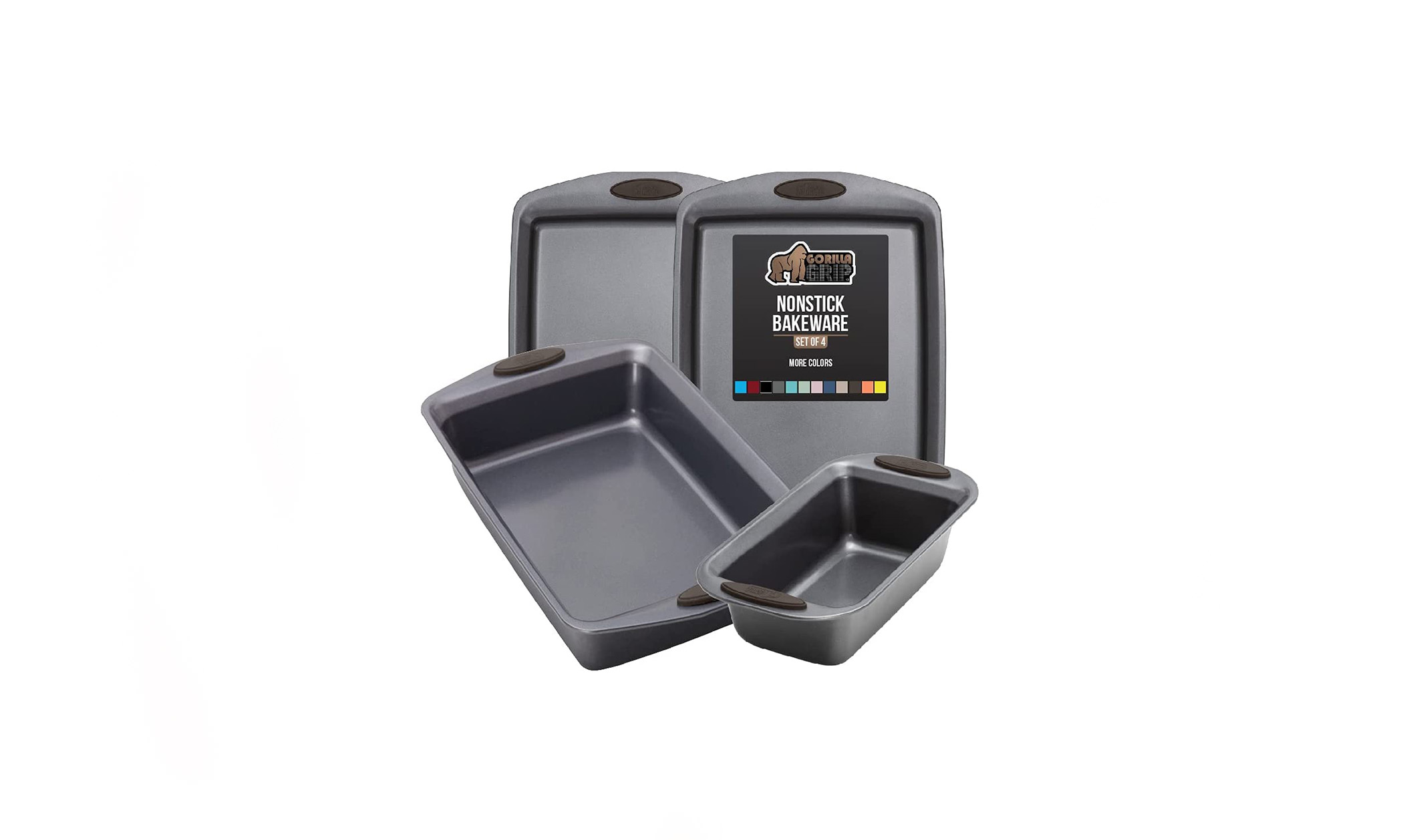 Save 28 on a Gorilla Grip Carbon Steel Bakeware Set! Get It Free