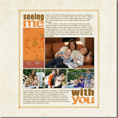 Tips for writing about yourself on scrapbook pages Scrapbooking Ideas & Layout Design