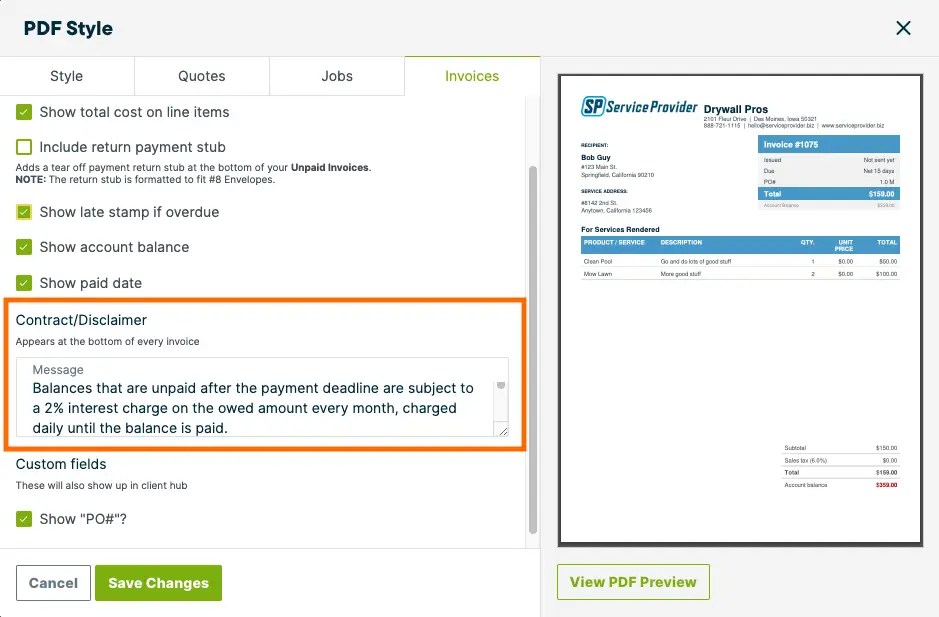 How to Set Late Fees on Invoices (Free Templates)