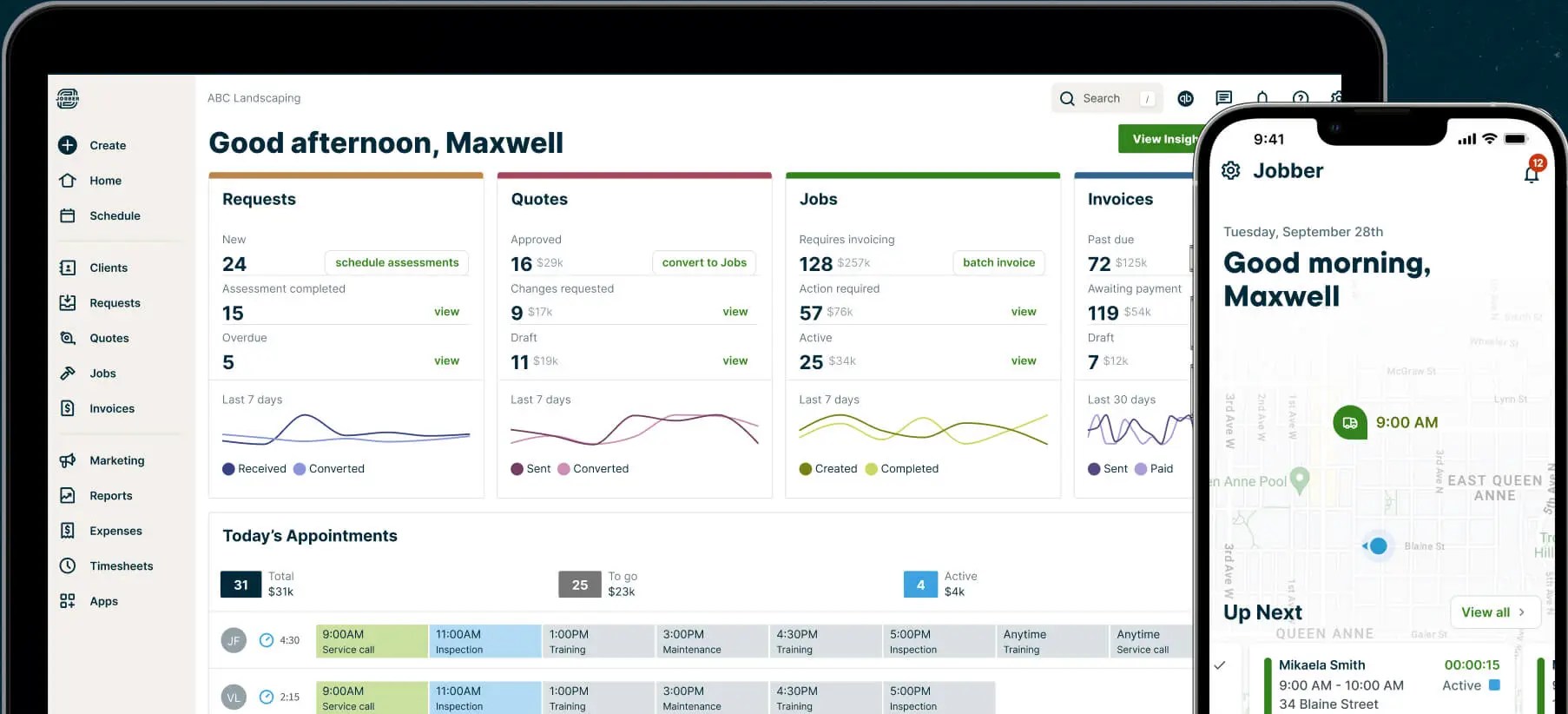 Field Service Management Software Jobber