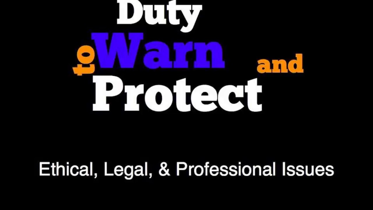 Ethical Considerations of Duty to Warn in Mental Health Klatch