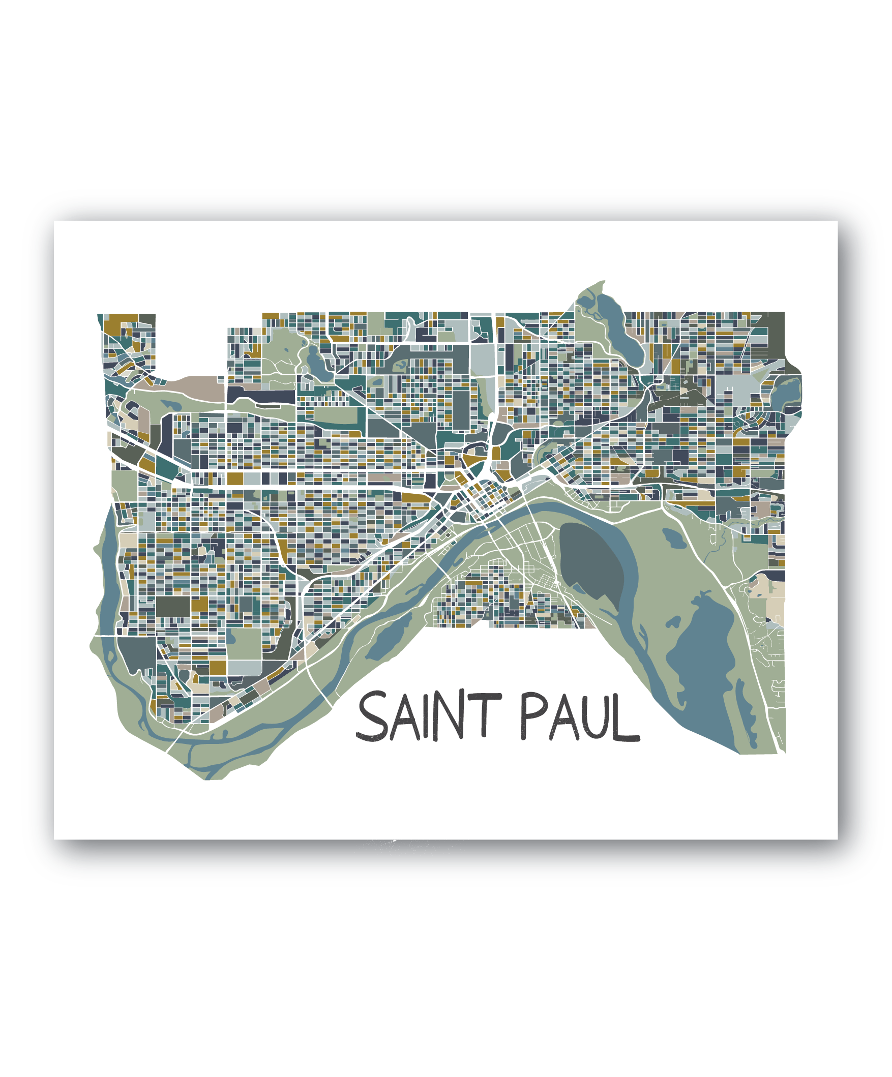 St Paul Campus Map United States Map