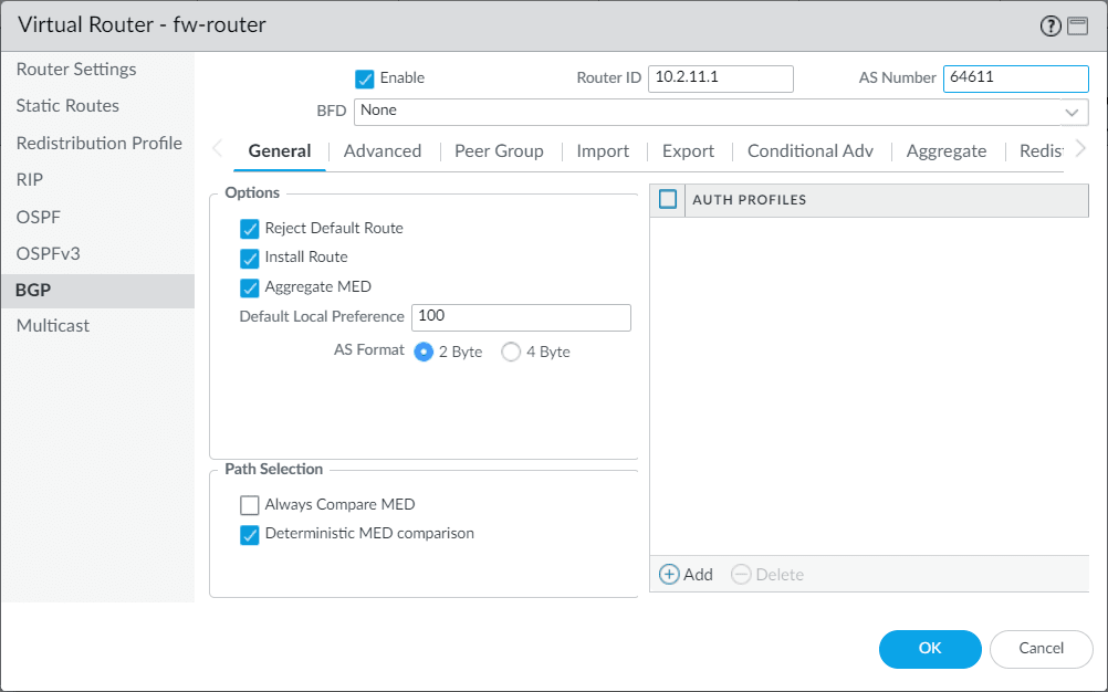 BGP Over IPsec Tunnel Palo Alto Configuration Guide Part2 GetLabsDone