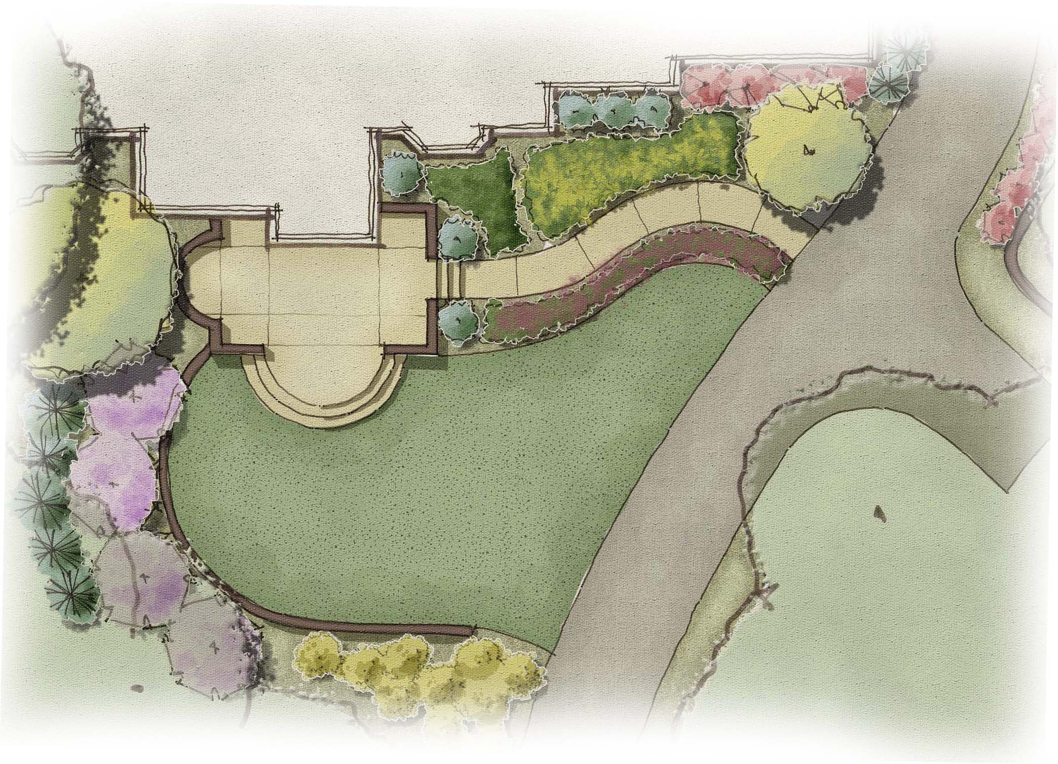 Landscape Architect Landscaping Milledgeville, GA Lakefront Landscaping