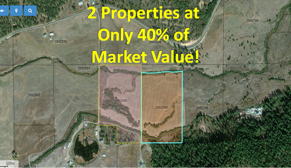 Two 20acre Lots in Stevens County Offered 45 below Market Value