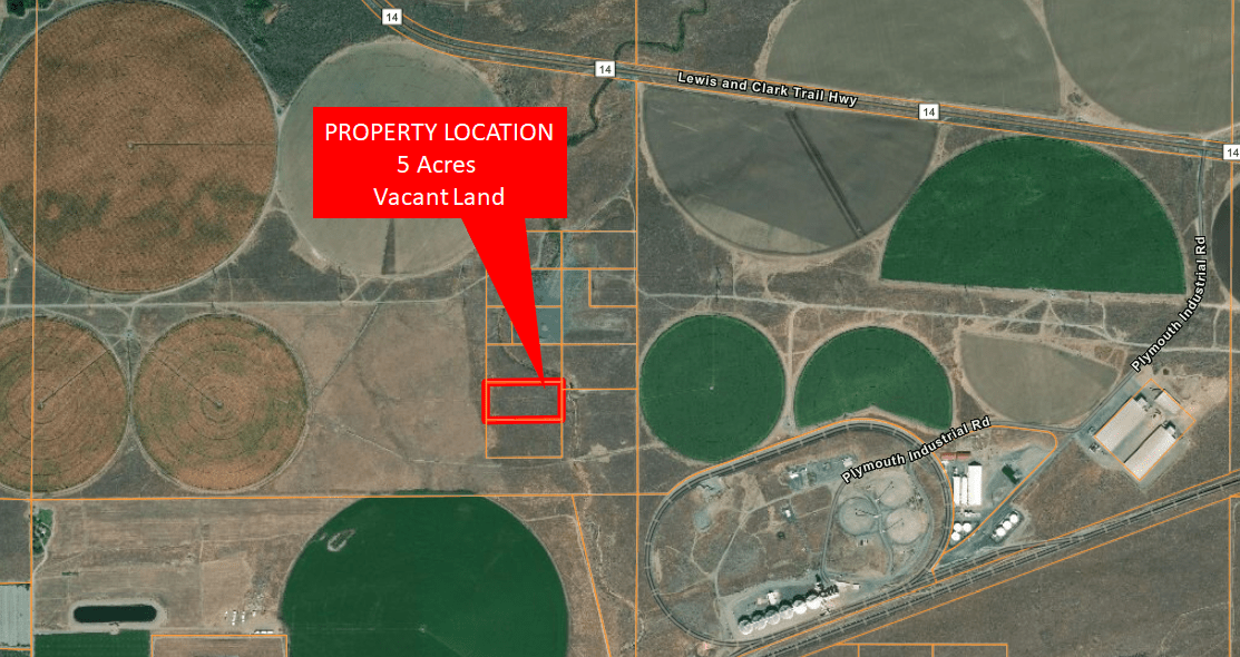 5Acre Property in Benton County, WA Offered 50 below market value