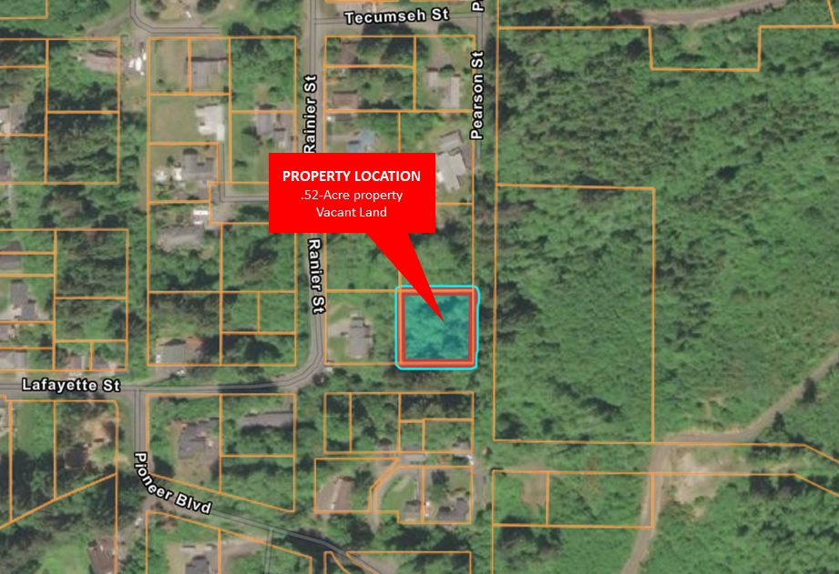 .52Acre Property in Aberdeen, WA Offered at Only 9,900! Get Land