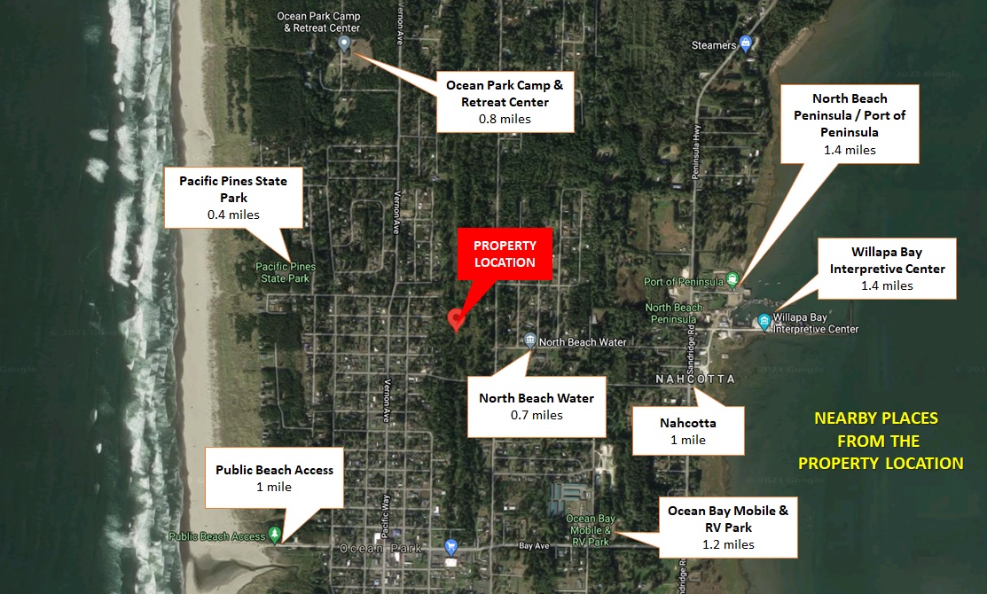 1.84Acre Property in Ocean Park, WA Offered at only 19,900! Get