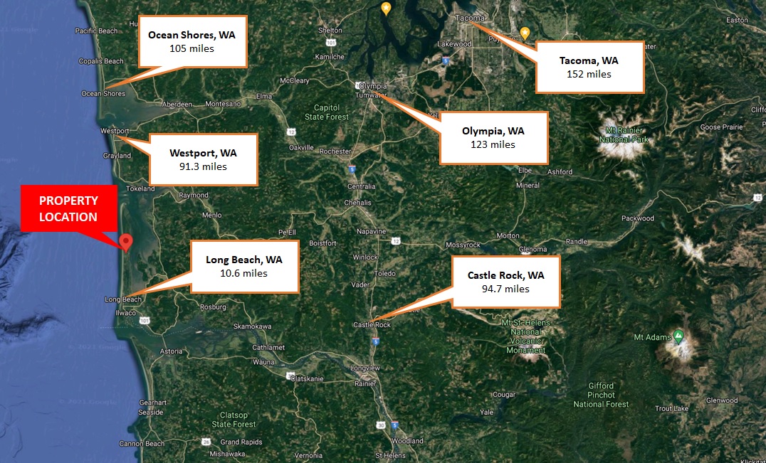 1.49Acre Property in Pacific County Offered at only 14,900! (SOLD