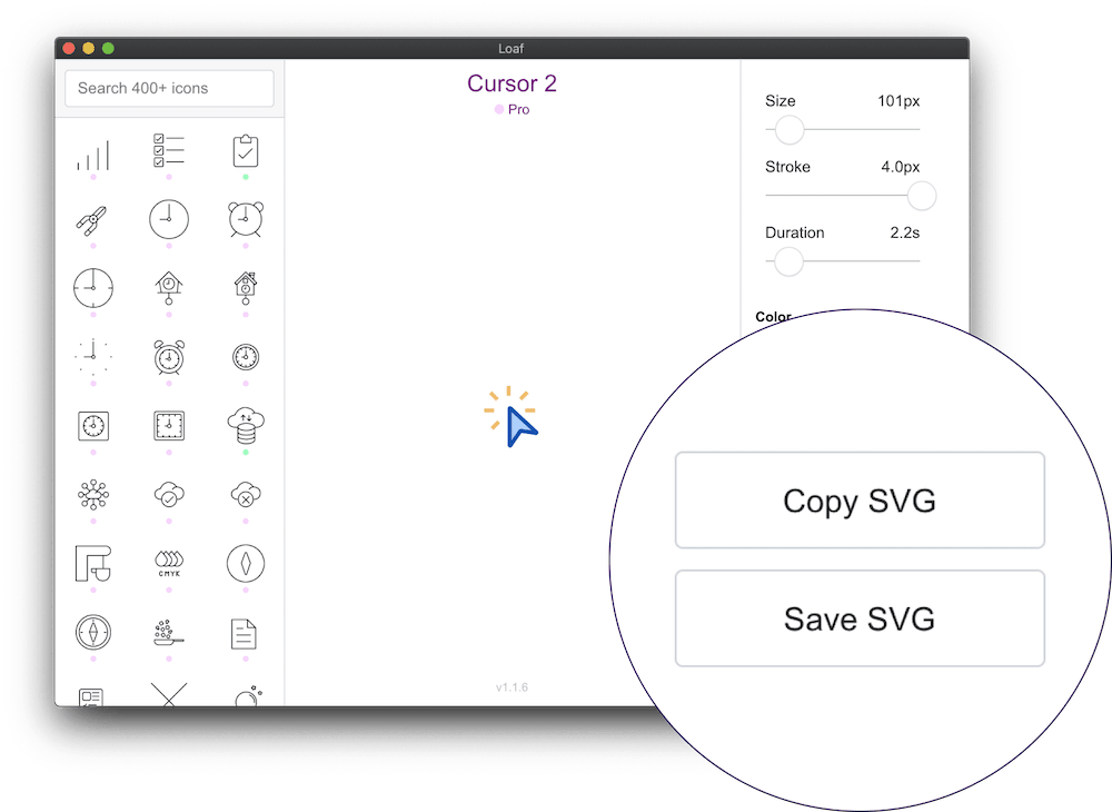 Animated Svg Icon Library Svg Animations Made Easy Loaf