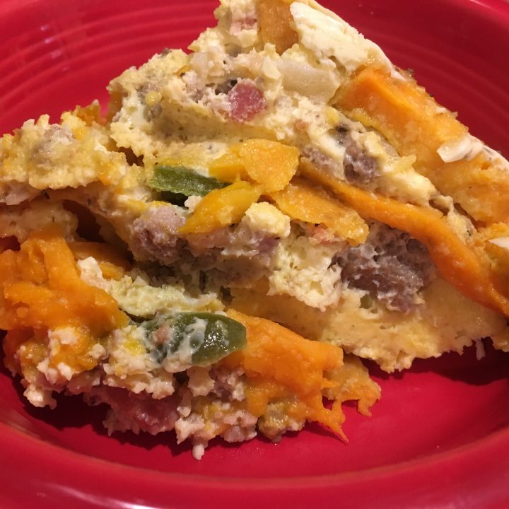 Crockpot Breakfast Casserole GetMacroEd