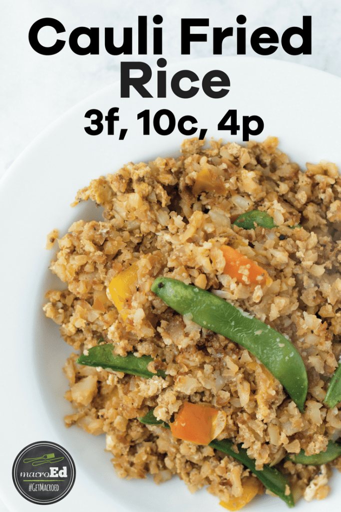 Cauli Fried Rice GetMacroEd
