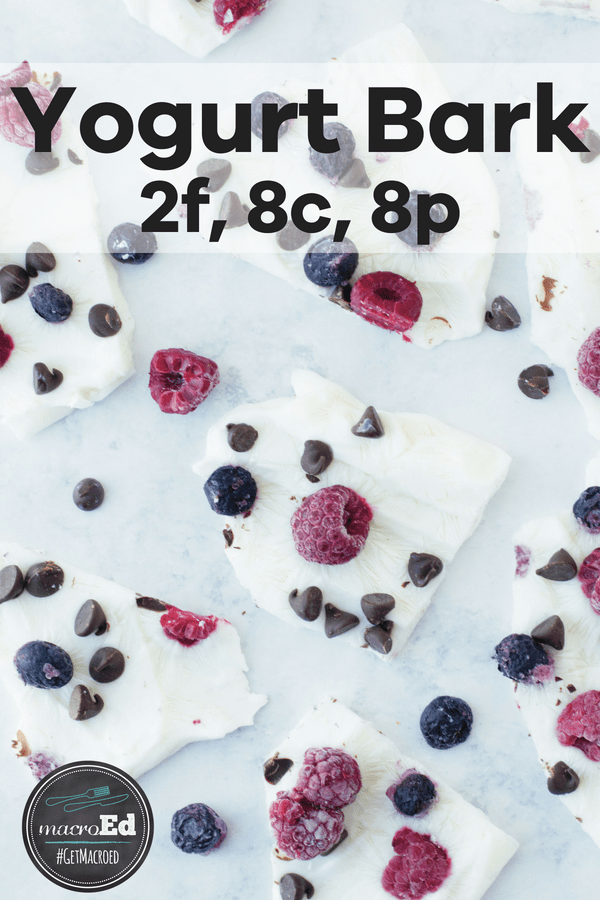 High Protien Yogurt Bark Recipe with Low Carb Mix In Ideas