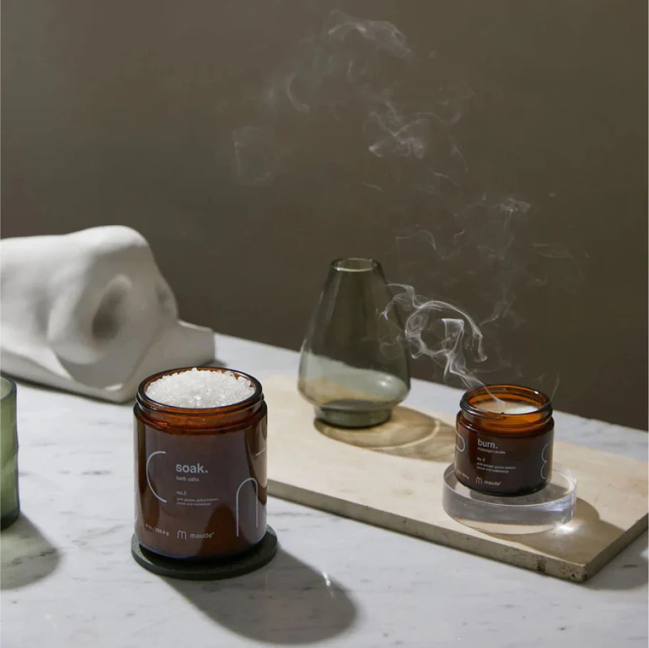 Scented Candles, Body Oils & Bath Products maude
