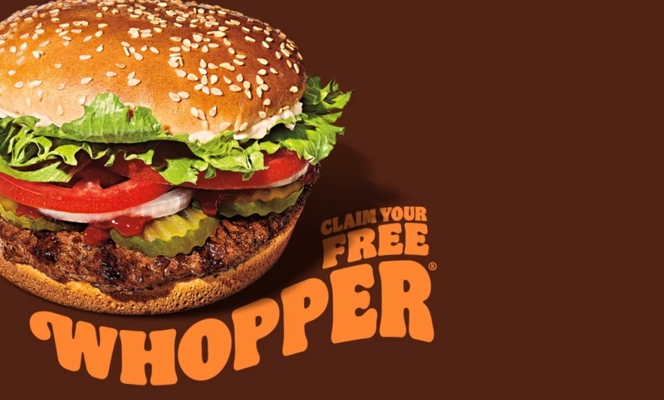 Burger King Free Whopper Get me FREE Samples