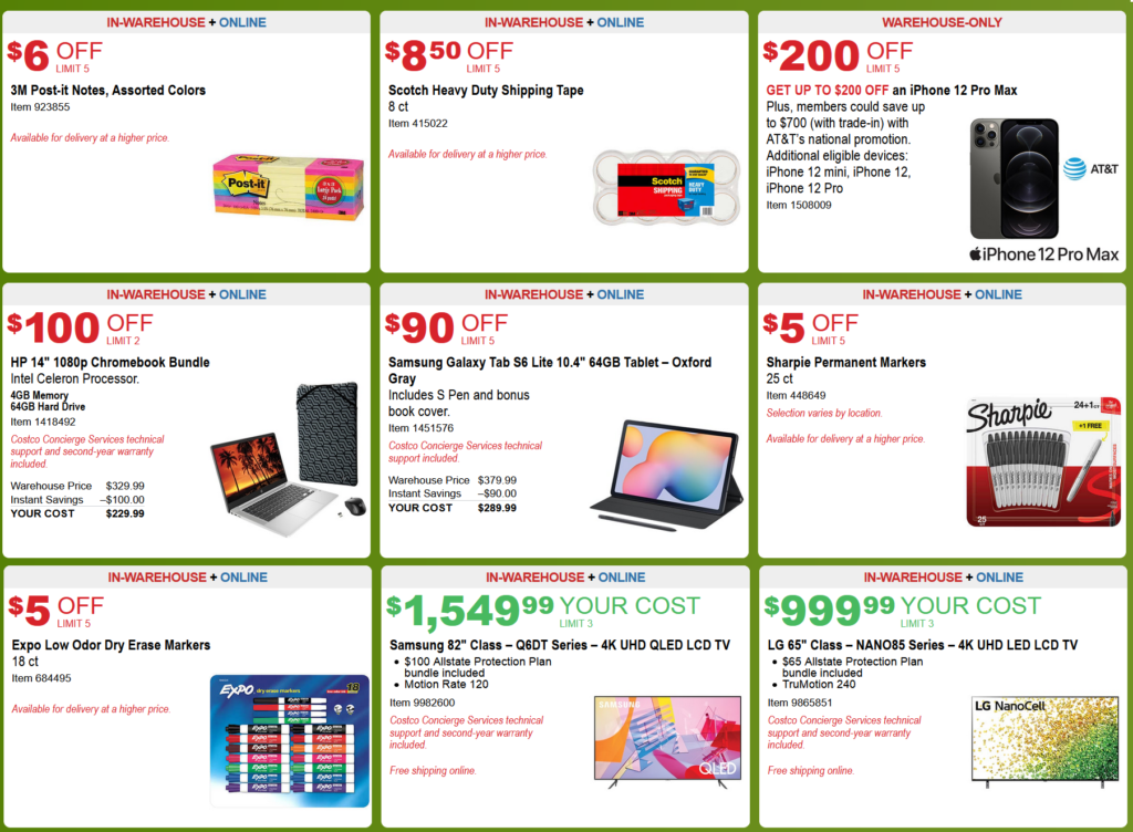 Costco July 2021 Coupon Book Get me FREE Samples