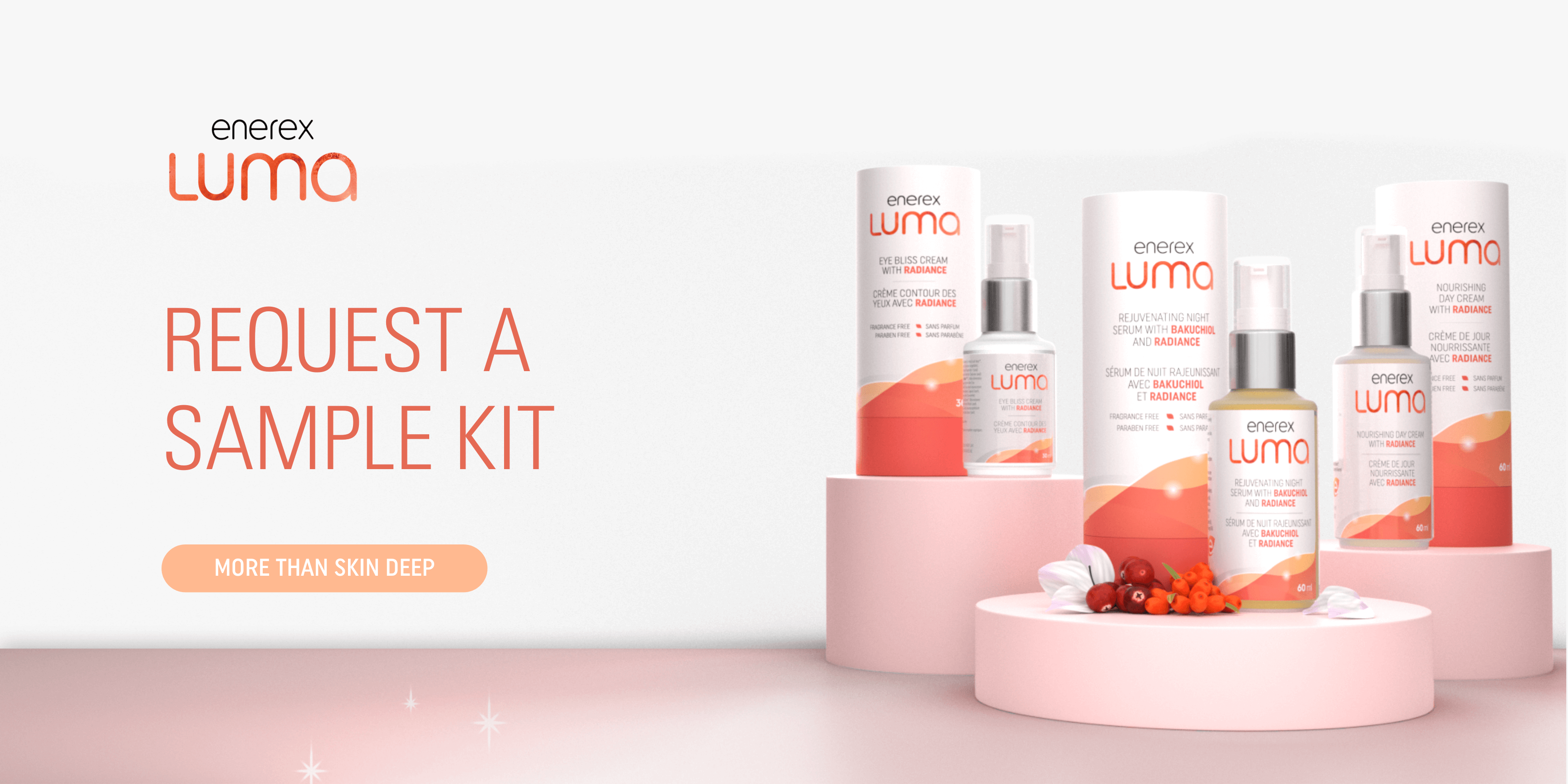 LUMA Skincare sample kit Get me FREE Samples