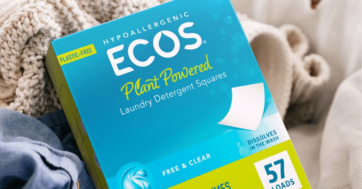 ECOS Liquidless Laundry Sheets sample Get me FREE Samples