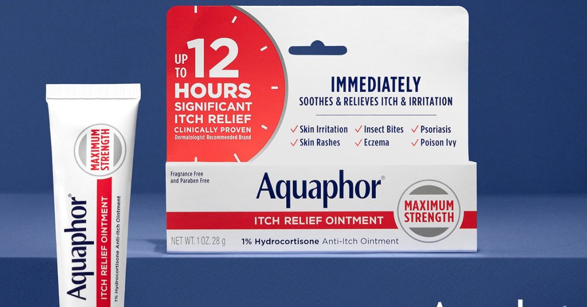 Aquaphor Itch Relief Ointment sample Get me FREE Samples