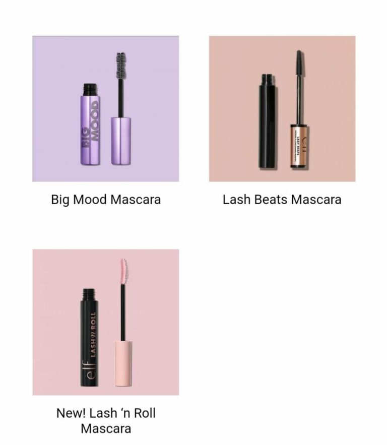 ELF Cosmetics Mascara sample Get me FREE Samples