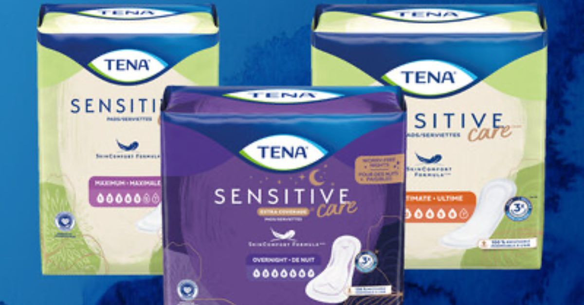TENA Sensitive Care Pads sample kit Get me FREE Samples