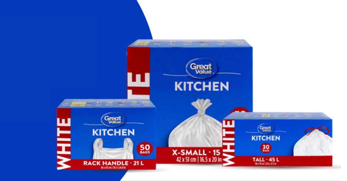 Free Great Value Garbage Bags Shopper Army Get me FREE Samples