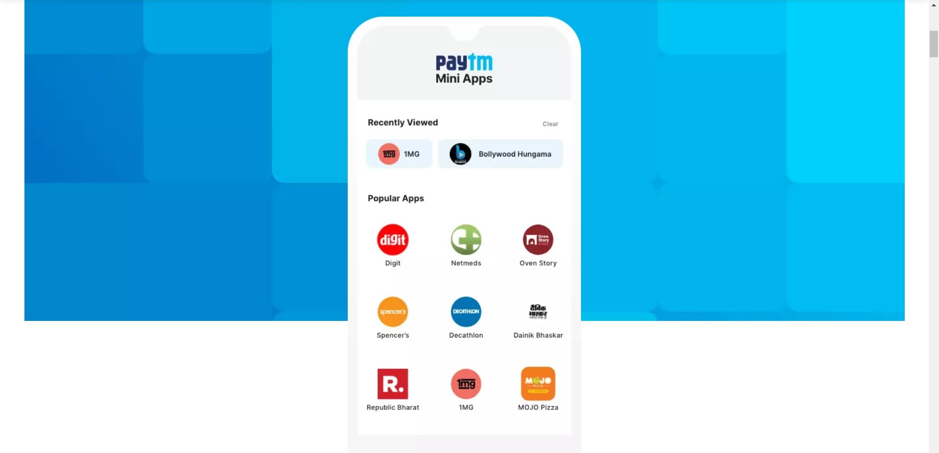 Paytm Mini App Store Launched in India What to Expect?