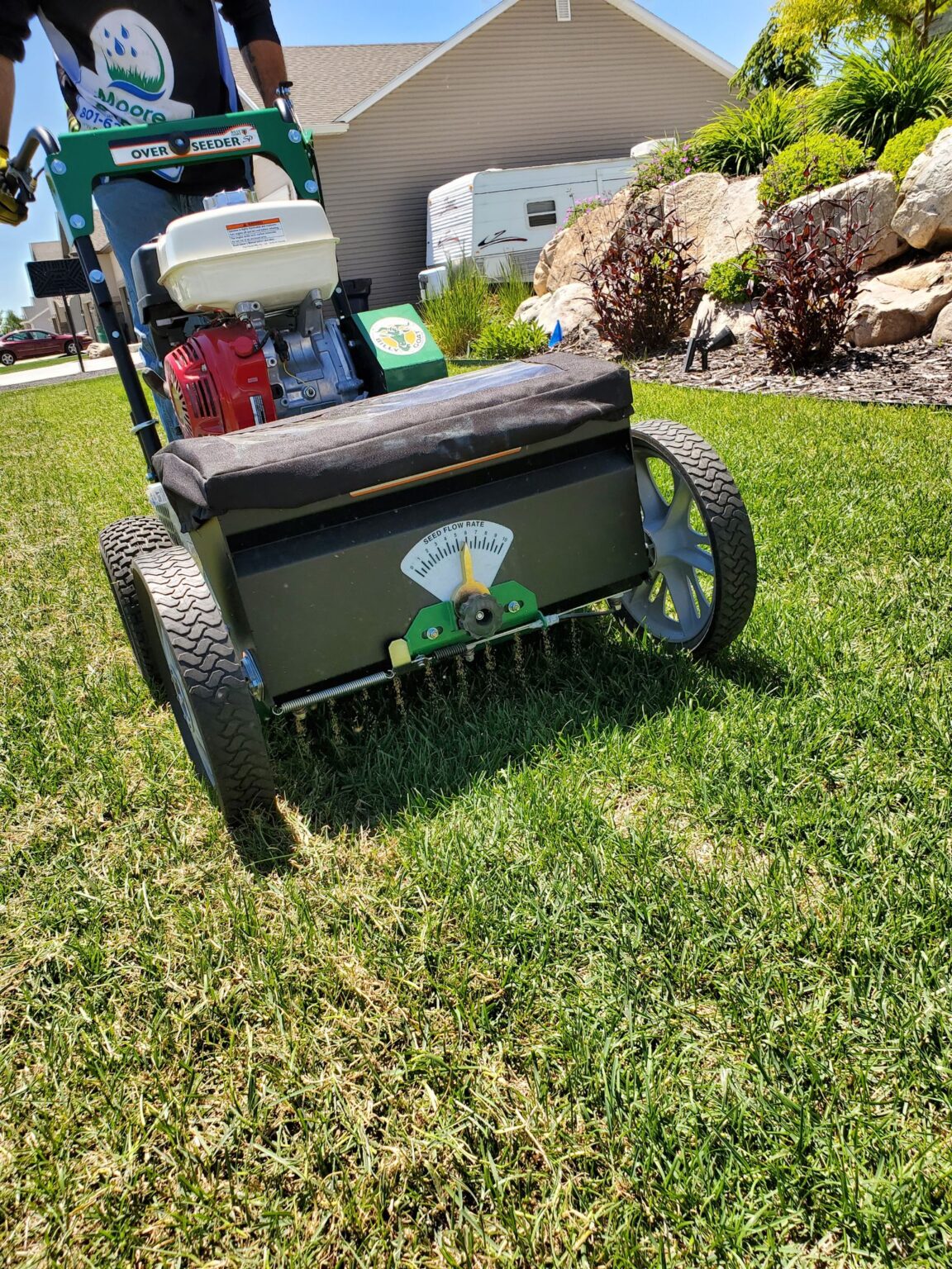 Fix Your Lawn with Overseeding / Moore Green Now offering Overseeding