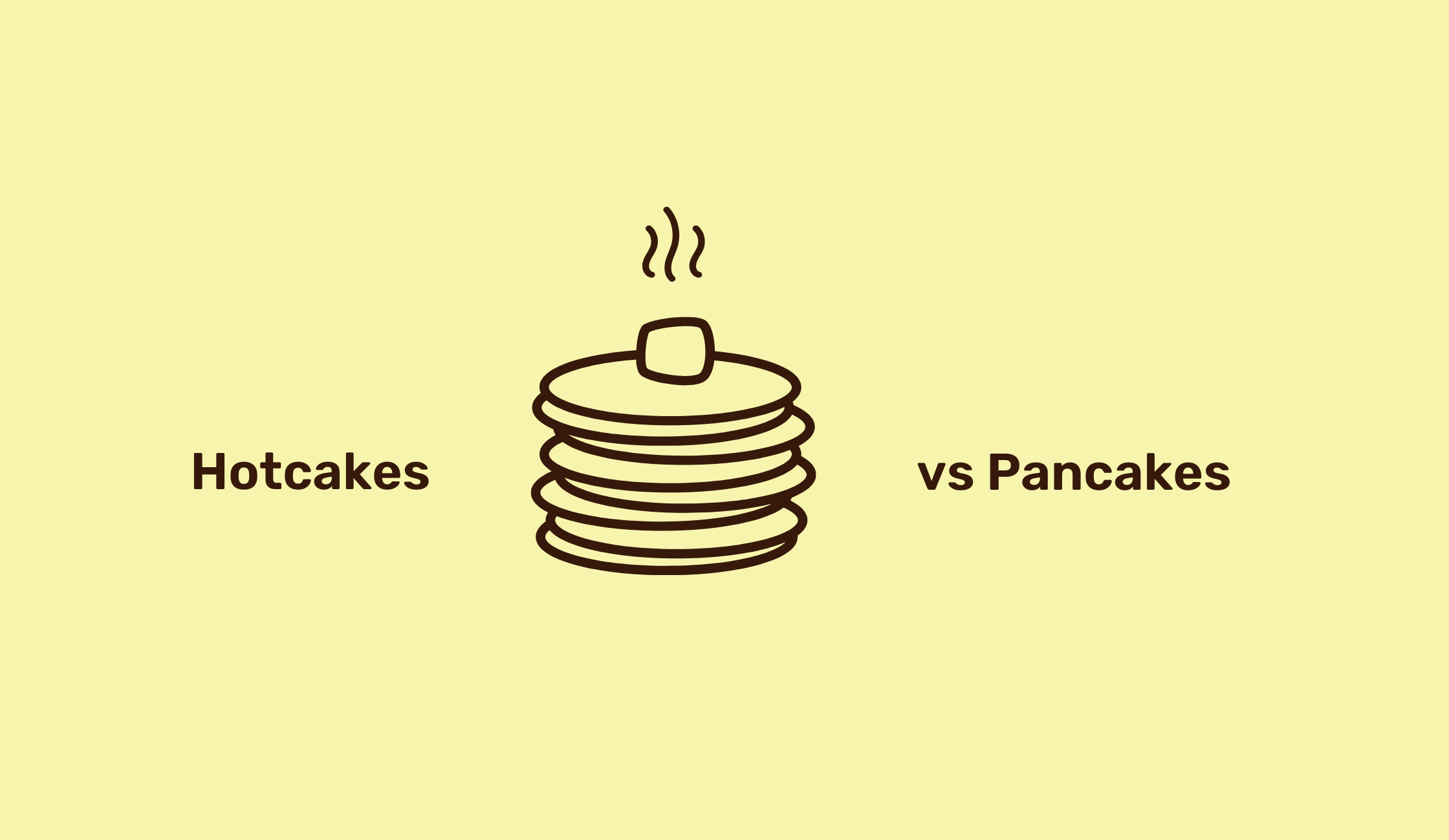 Hotcake vs Pancake Morsel Family Cookbook Software