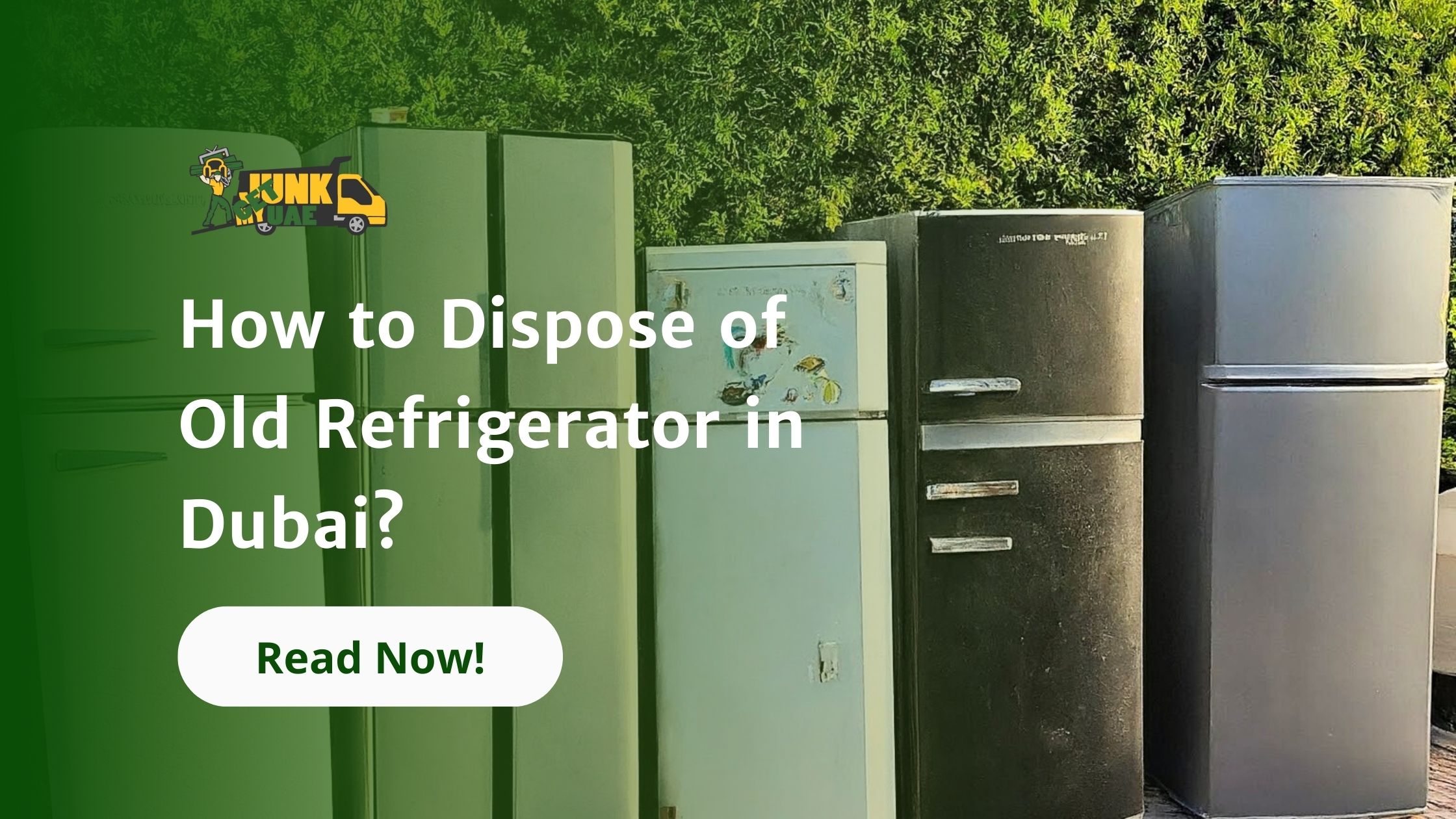 How to Dispose of Old Refrigerator/Fridge in Dubai?