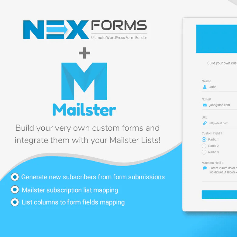 Download NEXForms Mailster 7.5.1 GetMyThemes