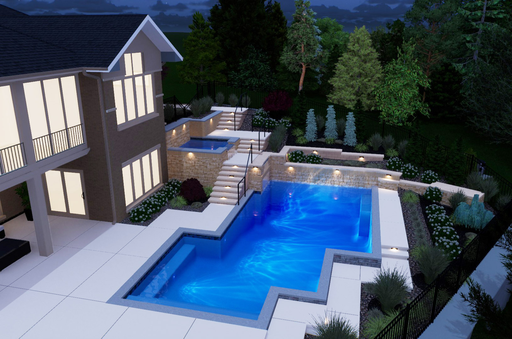 3D Designs & Rendering Services for St. Louis Pools & Outdoor Living
