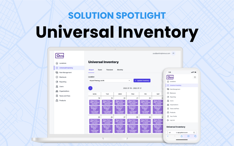 Static Inventory vs. Universal Inventory Ocra Parking Operations
