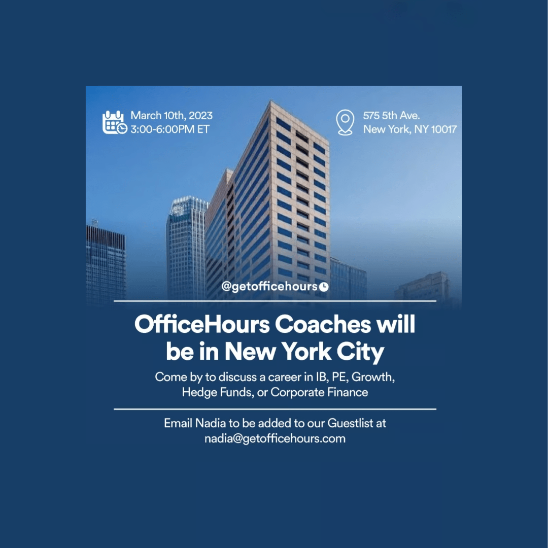 OffCycle PE Recruiting Protected Saturdays