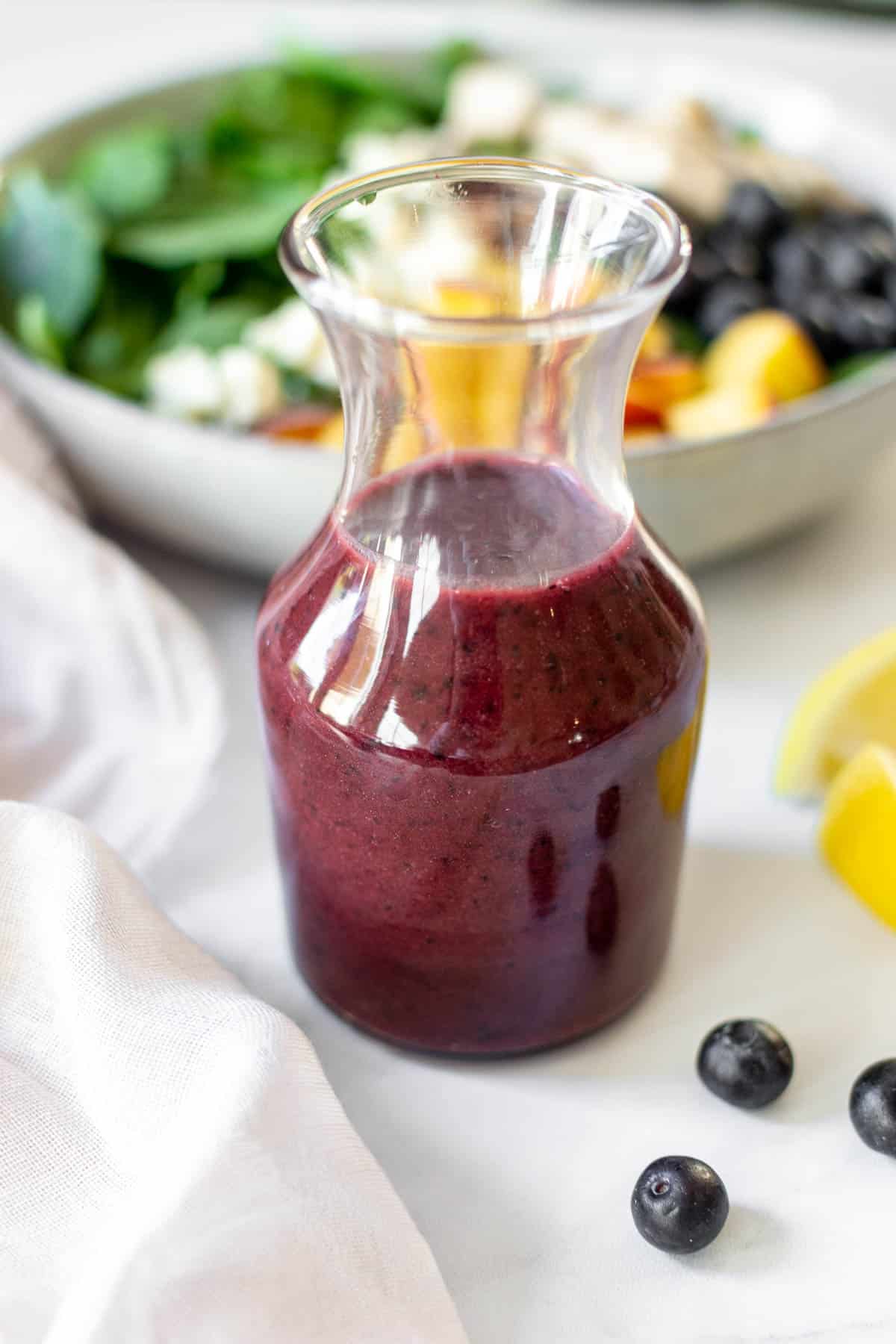 Easy Blueberry Salad Dressing Get On My Plate