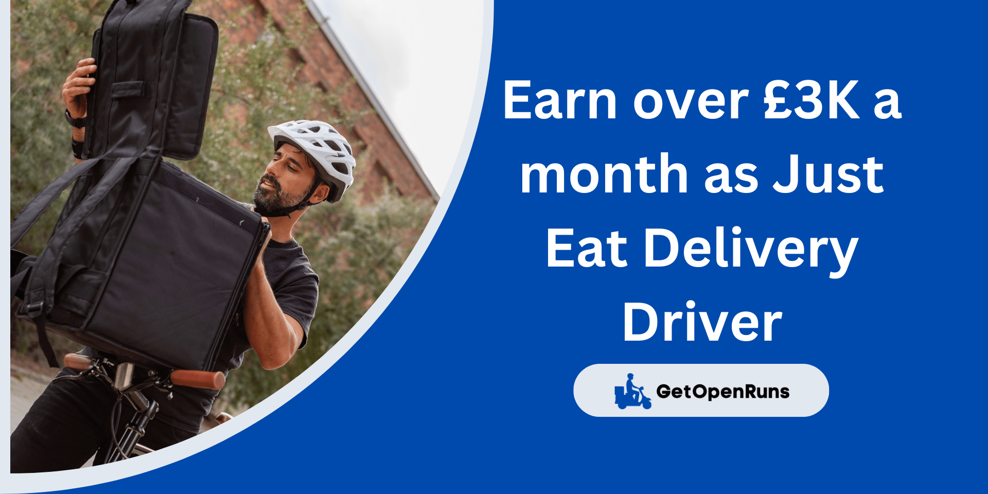 How to earn over £3K a month as Just Eat Delivery Driver Get Open Runs