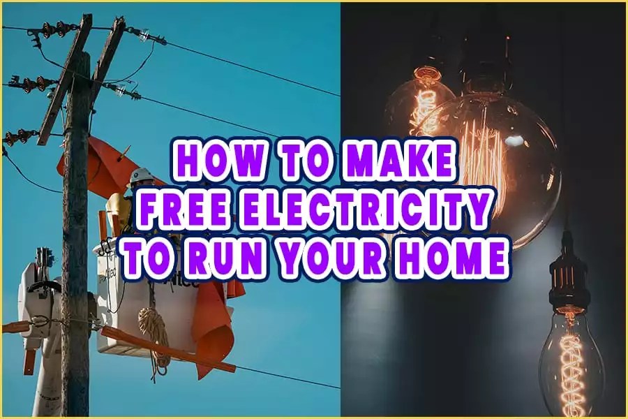 How To Make Free Electricity To Run Your Home Get PanaCast