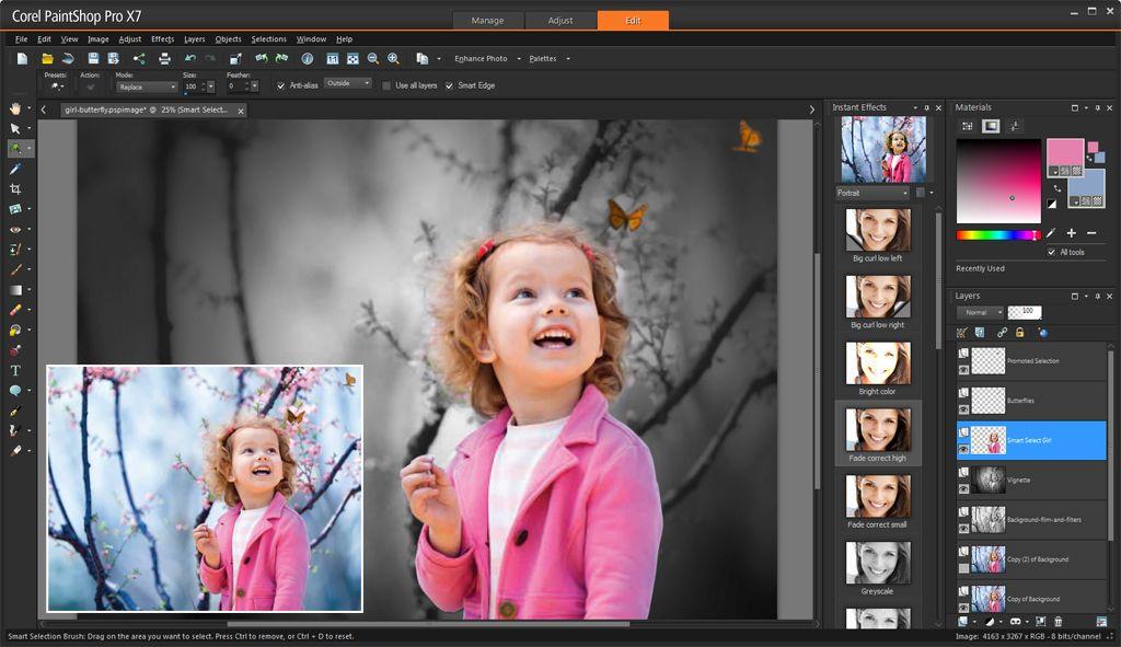 Corel Pro X7 download in one click. Virus free.
