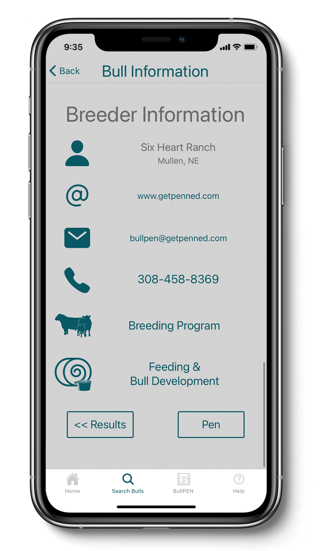 BullPEN A Beef Cattle App