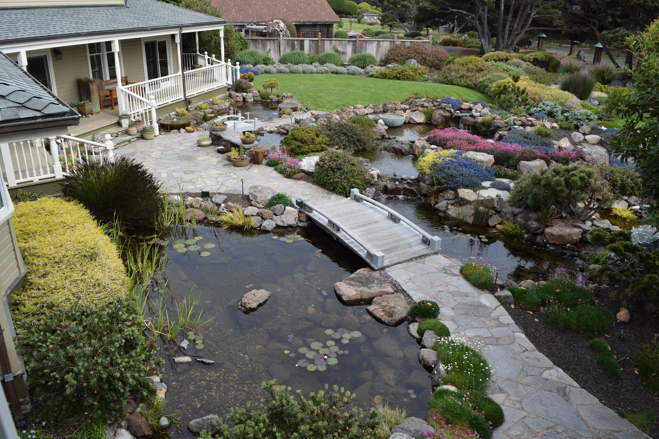 Gravel in a Koi Pond Sweetwater Landscape