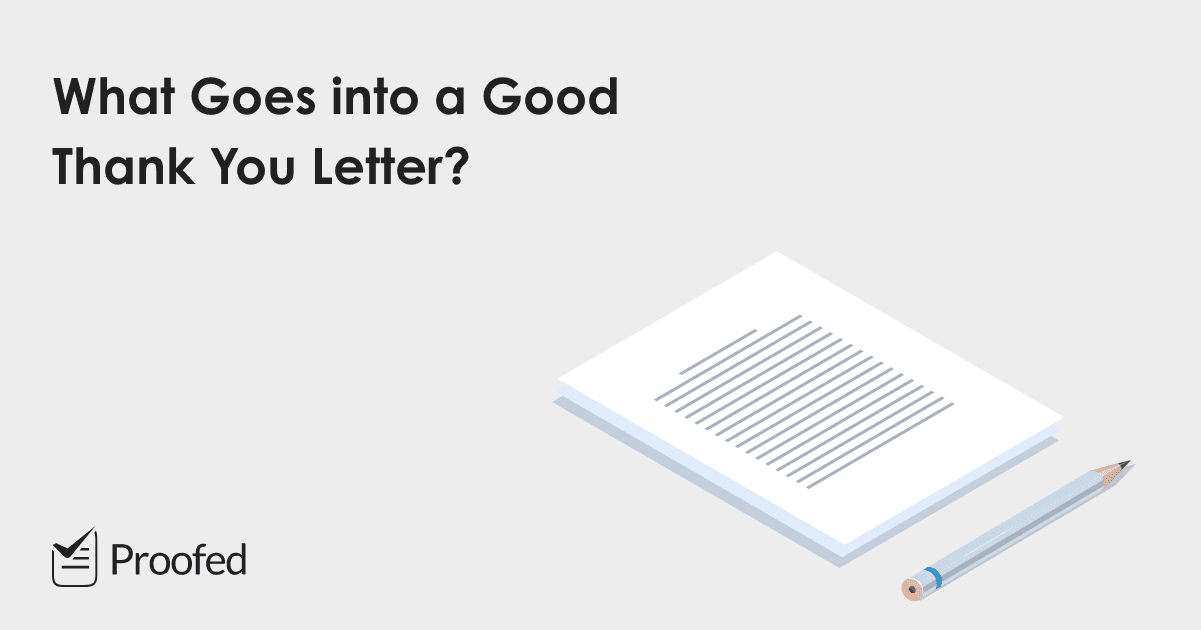 5 Top Tips on How to Write a Thank You Letter or Note Proofed