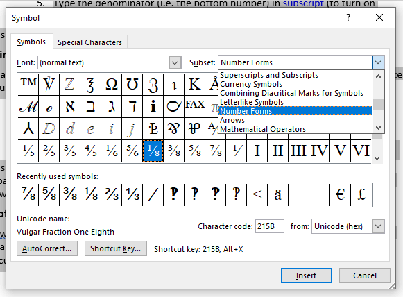 How to Type Fractions in Microsoft Word | Proofed's Writing Tips