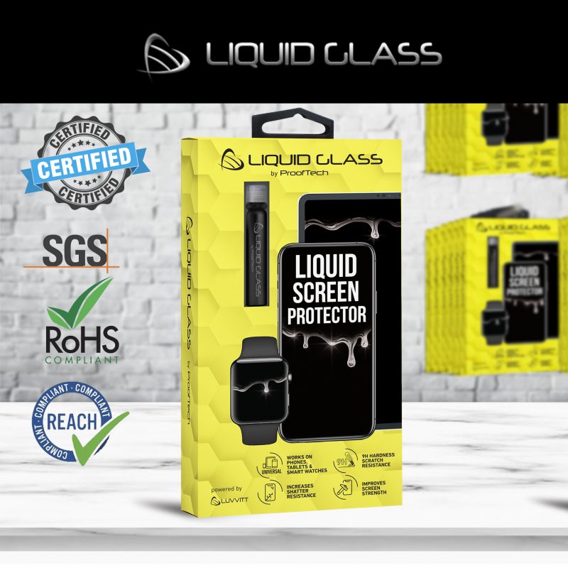 Liquid Glass Screen Protector Universal for All Phones Tablets Watches