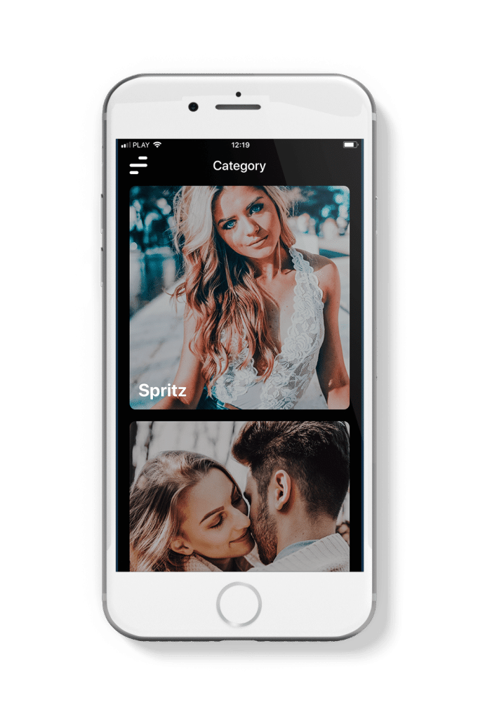 See how simple using our app is. First of all select collection that