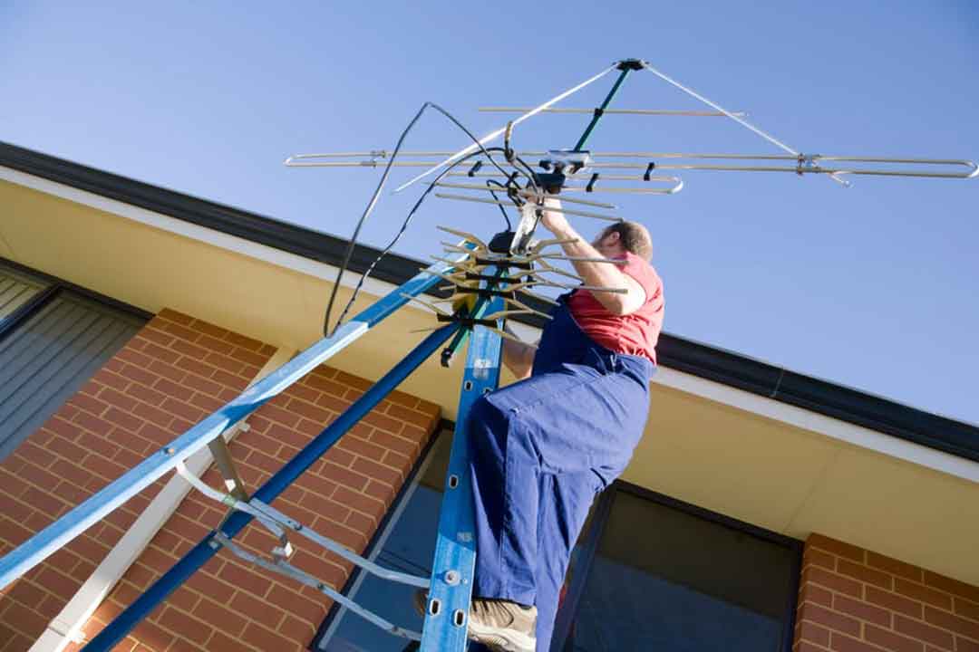 Antenna Installation,Digital TV Antenna Set Up Support QuickTech