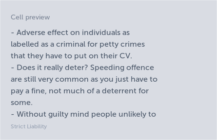 Strict Liability Timeline in University Law